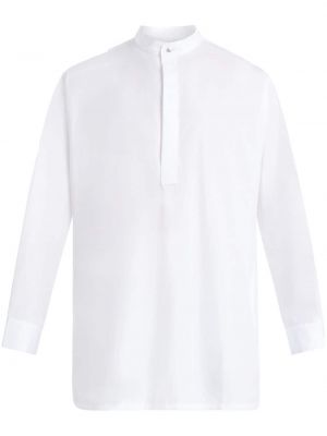 Camicia di cotone Qasimi bianco