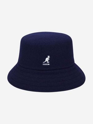 Шерстяная шляпа Kangol синяя