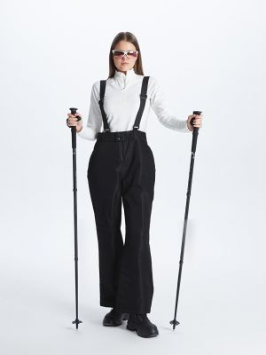 Женские лыжные брюки стандартного кроя со светоотражающим принтом LCW Active