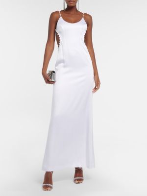 Μάξι φόρεμα Galvan λευκό