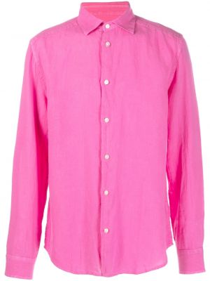 Ленена риза Peuterey розово