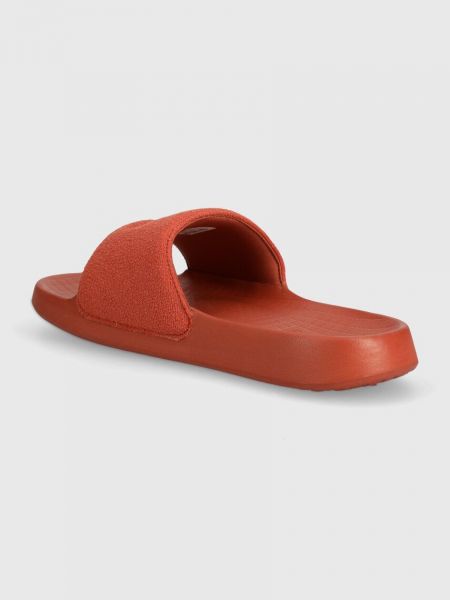 Pantofle Lacoste oranžové