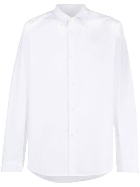 Памучна риза A.p.c. бяло