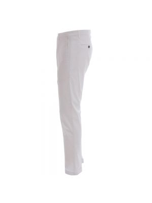 Pantalones de algodón Siviglia blanco