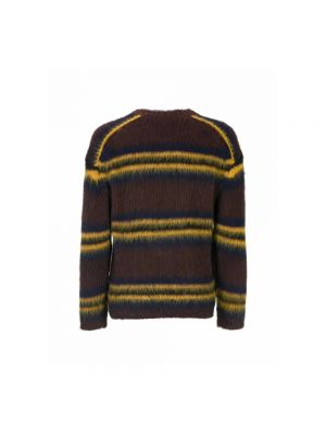 Suéter de lana de cuello redondo Kenzo marrón