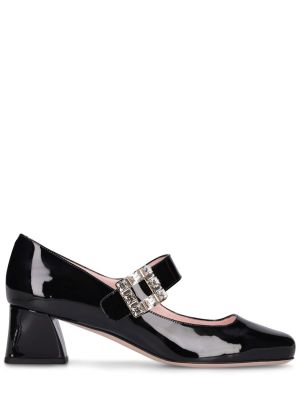 Læder pumps Roger Vivier sort