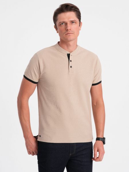Polo marškinėliai Ombre smėlinė