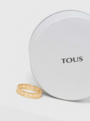 Pozlacený prsten Tous