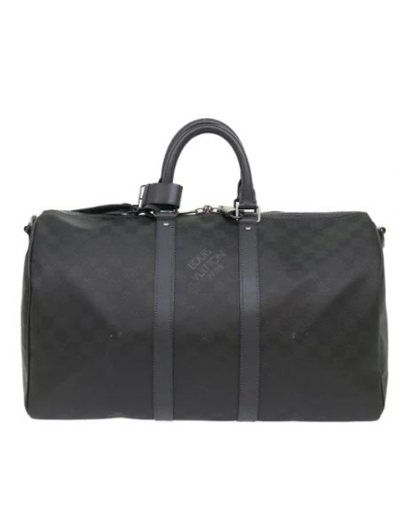 Torba podróżna retro Louis Vuitton Vintage czarna