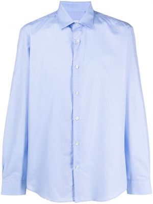 Camisa con botones Salvatore Ferragamo azul