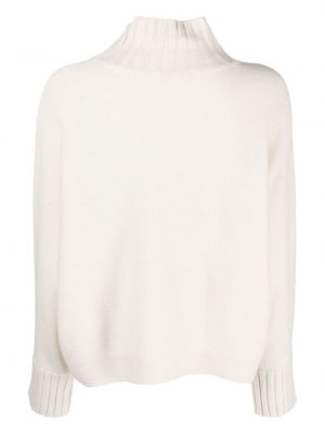 Dzianinowy sweter Antonelli biały