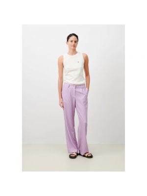 Pantalones rectos Jane Lushka violeta