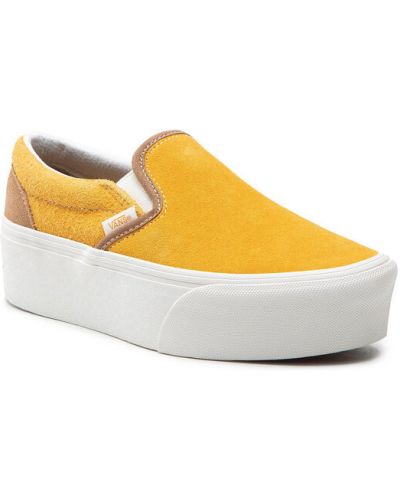 Scarpe piatte Vans giallo