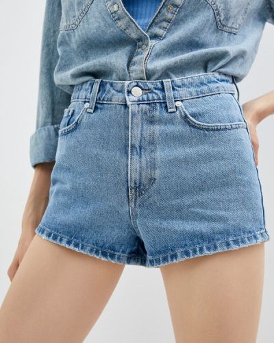 Шорты джинсовые Chiara Ferragni Collection - Голубой