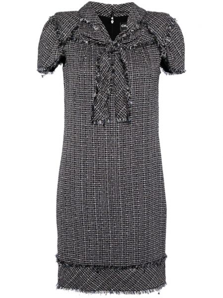 Rochie cu funde din tweed Chanel Pre-owned