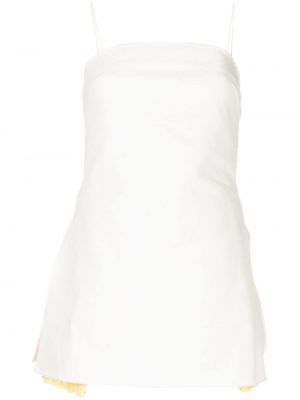 Мини рокля We11done бяло