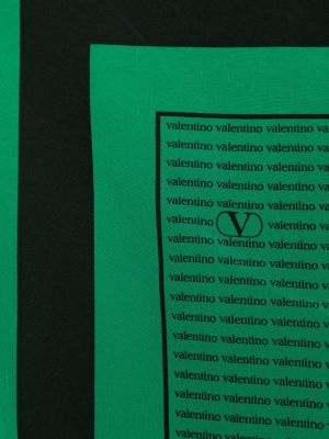 Raštuotas šilkinis šalikas Valentino Garavani Pre-owned