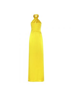 Sukienka długa Mvp Wardrobe żółta