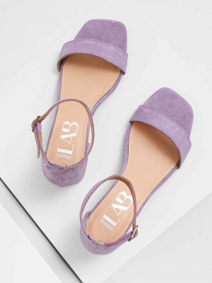 Sandale din piele Answear Lab violet