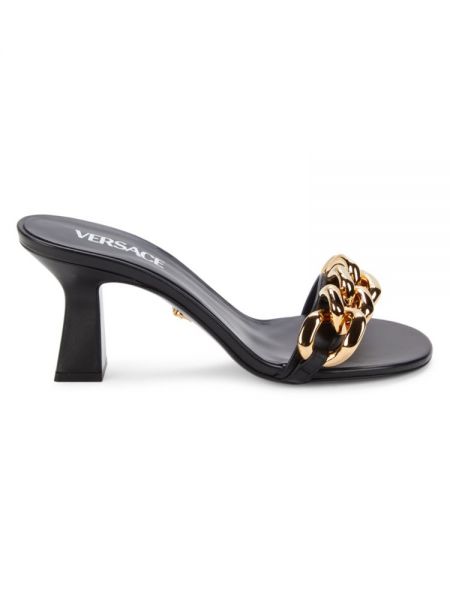 Кожаные сандалии Versace
