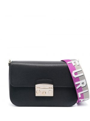 Usnjena crossbody torbica Furla