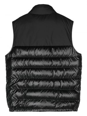 Péřová vesta z peří Moncler černá