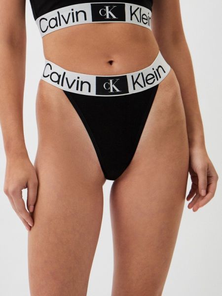 Бразилианы Calvin Klein черные