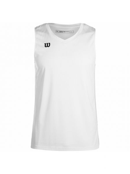Белая футболка Wilson