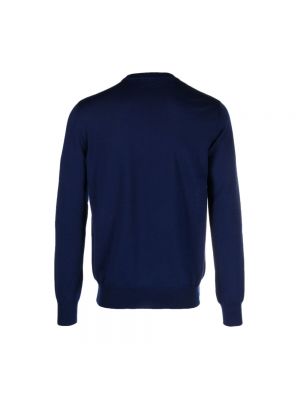 Jersey con bordado de lana de tela jersey Bally azul