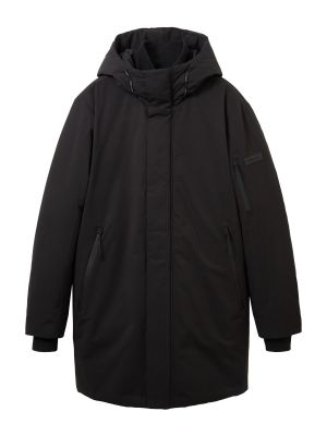 Kabát Tom Tailor Denim čierna
