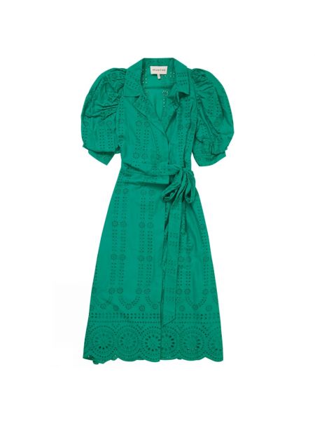 Robe mi-longue Munthe vert