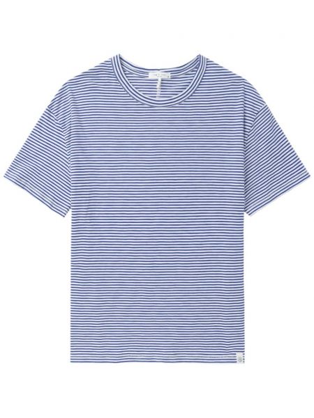 T-shirt Rag & Bone blå