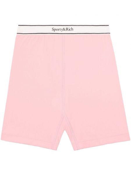 Lühikesed püksid Sporty & Rich roosa