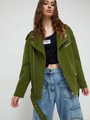 Дънково яке Moschino Jeans зелено