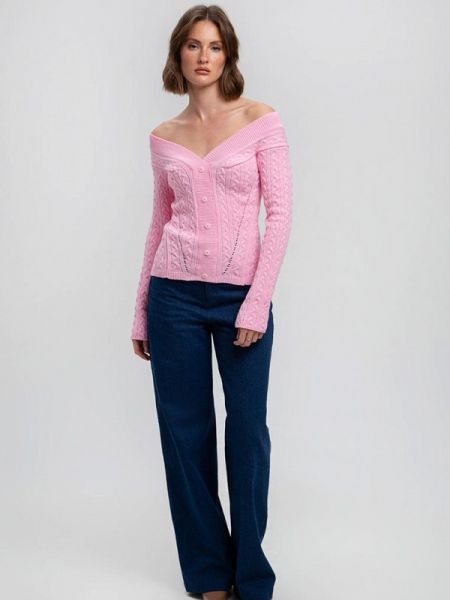 Пуловер Fors розовый