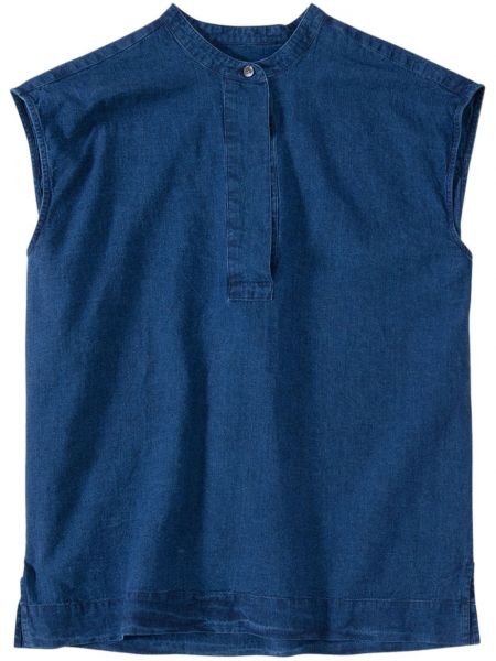 Bluza brez rokavov Closed modra