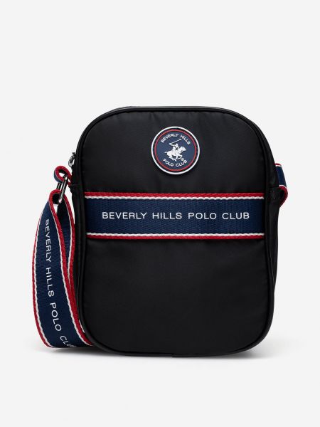 Crossbody táska Beverly Hills Polo Club fekete