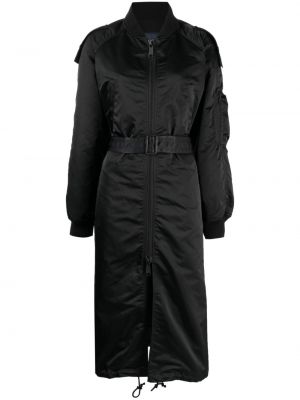 Oversize палто Yohji Yamamoto черно