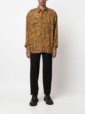 Raštuota marškiniai leopardinė Moschino