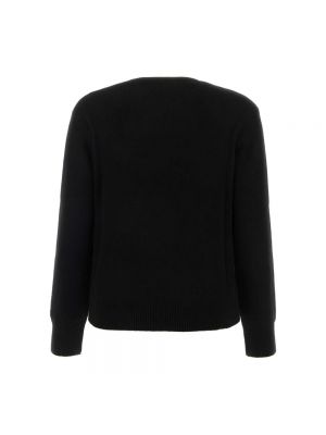Jersey de lana de tela jersey Mc2 Saint Barth negro