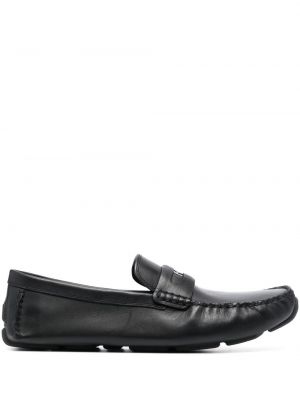 Nahast loafer-kingad Coach must