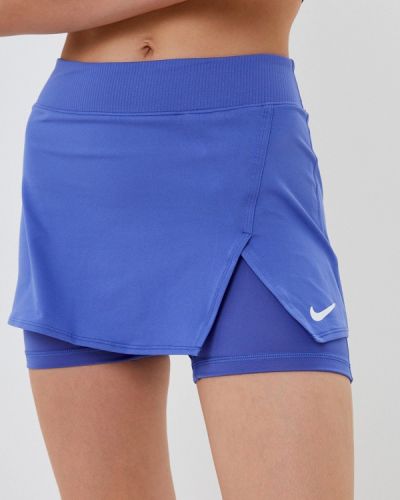 Шорты юбка Nike, фиолетовая