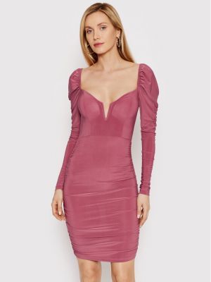 Κοκτέιλ φόρεμα Deezee ροζ