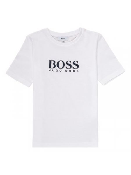 T-shirt Boss, biały