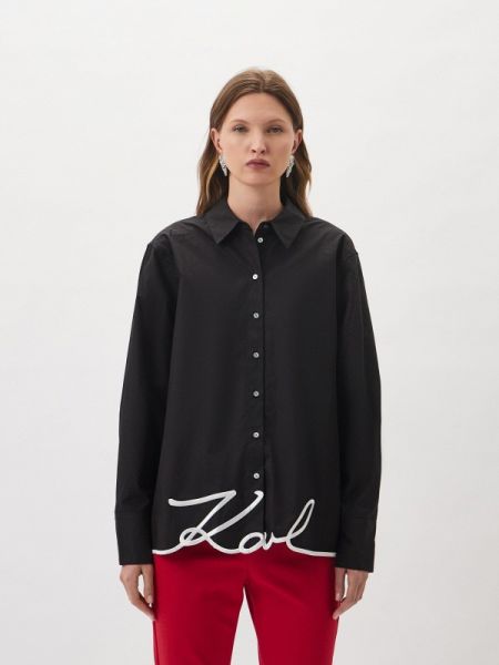 Рубашка Karl Lagerfeld черная