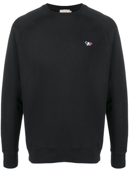 Sudadera Maison Kitsuné negro