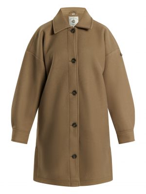 Retro stiliaus paltas Dreimaster Vintage smėlinė