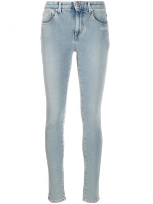 Skinny džíny s výšivkou Off-white