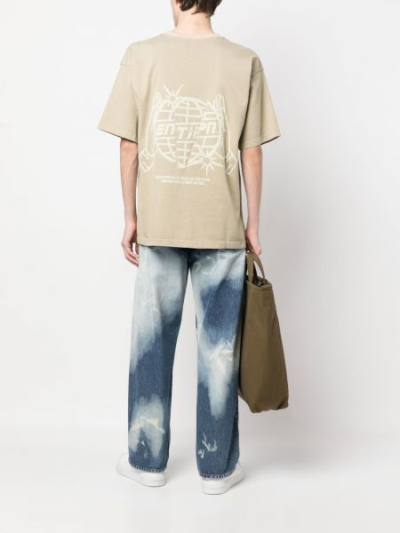 T-shirt aus baumwoll mit print Enterprise Japan