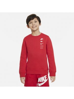 Polaire en coton Nike rouge